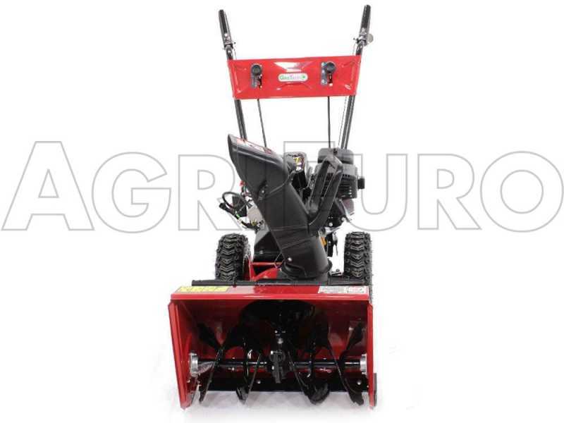 GeoTech SS 680 WEL EVO - Benzin Schneefr&auml;se mit E-Starter - L&auml;nge des Fr&auml;sers 50 cm - Mehrzweckger&auml;t - mit Radantrieb