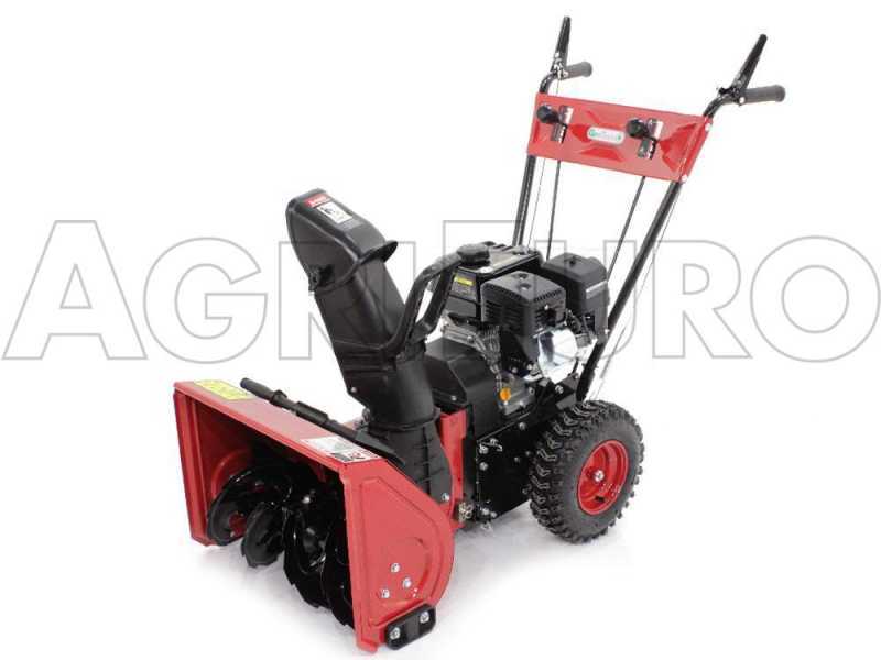 GeoTech SS 680 WEL EVO - Benzin Schneefr&auml;se mit E-Starter - L&auml;nge des Fr&auml;sers 50 cm - Mehrzweckger&auml;t - mit Radantrieb