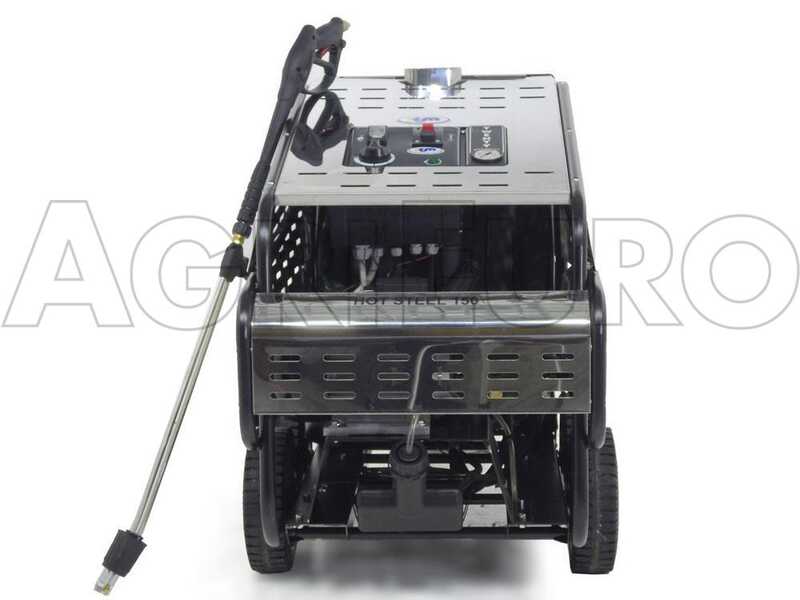 ITM - HOT STEEL 150/15 -Professioneller Hei&szlig;wasser-Hochdruckreinige- driephasig 400V- 150 bar - 900 l/h - EDELSTAHL