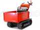 Raupendumper GINKO TR 660 ausziehbare Bordw&auml;nde, hydraulisches Kippen, Motor Honda GX 200