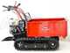 Raupendumper GINKO TR 660 ausziehbare Bordw&auml;nde, hydraulisches Kippen, Motor Honda GX 200