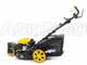 Benzinrasenm&auml;her Mowox PM 4645 S Trike, vorderes Drehrad und Radantrieb