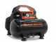 Black &amp; Decker BD 55/6 - Elektrischer kompakter tragbarer Kompressor - Motor 0.5 PS - 6 Lt