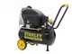 Stanley Fatmax D211/8/24s - Elektrischer Kompressor mit Wagen - Motor 2 PS - 24 Lt - Druckluft