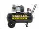 Elektrischer Kompressor mit Wagen Stanley DV2 400/10/100, Motor 3 PS - 100 Lt