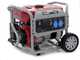 GeoTech Pro GGP 2500 - Benzin-Stromerzeuger mit R&auml;dern und AVR-Regelung 2.2 kW - Dauerleistung 2 kW - 230V