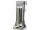 Reber 8970 V INOX - vertikaler Wurstf&uuml;ller 5 Kg - 2 Geschwindigkeiten mit Geh&auml;use