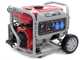 GeoTech Pro GGP 4000 - Benzin-Stromerzeuger mit R&auml;dern und AVR-Regelung 3.6 kW - Dauerleistung 3.2 kW - 230V