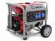 GeoTech Pro GGP 6500 - Benzin-Stromerzeuger mit R&auml;dern und AVR-Regelung 5.4 kW - Dauerleistung 5 kW - 230V