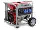 GeoTech Pro GGP 8000 - Benzin Stromerzeuger 230V - 6.5  kW - auf Wagen