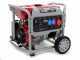 GeoTech Pro GGP 6500-3 - Benzin-Stromerzeuger mit R&auml;dern und AVR-Regelung 5.4 kW - Dauerleistung 5 kW - 400V