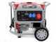 GeoTech Pro GGP 6500-3 - Benzin-Stromerzeuger mit R&auml;dern und AVR-Regelung 5.4 kW - Dauerleistung 5 kW - 400V