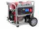 GeoTech Pro GGP 8000-3 ES -  Benzin-Stromerzeuger mit R&auml;dern mit AVR-Regelung 6.5 kW - Dauerleistung 6 kW - 400V