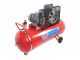 Airmec CR 204 K18+C TP - Kompressor mit Riemenantrieb - 400V Elektromotor - Tank 200 lt