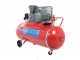 Airmec CR 204 K18+C TP - Kompressor mit Riemenantrieb - 400V Elektromotor - Tank 200 lt