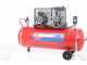 Airmec CR 204 K18+C TP - Kompressor mit Riemenantrieb - 400V Elektromotor - Tank 200 lt