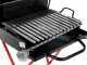 AgriEuro Premium Line Small - Holzgrill mit Grillrost - aus Edelstahl - 45x34 - mit Auffangwanne - zusammenklappbar und tragbar