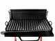 AgriEuro Premium Line Medium - Holzgrill - Grillrost aus Edelstahl 64x34 mit Auffangwanne - zusammenklappbar und tragbar