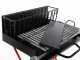 AgriEuro Premium Line Medium - Holzgrill - Grillrost aus Edelstahl 64x34 mit Auffangwanne - zusammenklappbar und tragbar
