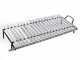 AgriEuro Premium Line Medium - Holzgrill - Grillrost aus Edelstahl 64x34 mit Auffangwanne - zusammenklappbar und tragbar