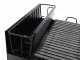 AgriEuro Premium Line Medium - Holzgrill - Grillrost aus Edelstahl 64x34 mit Auffangwanne - zusammenklappbar und tragbar