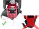 GeoTech DG 58 F - Fadenm&auml;her mit R&auml;dern ohne Radantrieb - mit Benzinmotor Loncin 196 ccm