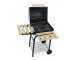 Royal Food CB 350 - Kohlegrill mit Grillrost aus Edelstahl - Kochfl&auml;che 37x34 cm