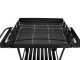 Royal Food CB 280X - Kohlegrill mit 2 Grillrosten - Kochfl&auml;che 75 x 50