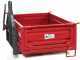 Heckcontainer f&uuml;r Traktor GeoTech TRP 140 - kippbar - 3 abnehmbare Bordw&auml;nde