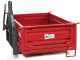 Heckcontainer f&uuml;r Traktor GeoTech TRP 160 - kippbar - 3 abnehmbare Bordw&auml;nde