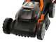 Worx WG779E - Akku Rasenm&auml;her - 2x20V/2,5Ah - 34 cm Schnittbreite