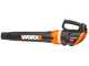 Worx WG779E - Akku Rasenm&auml;her - 2x20V/2,5Ah - 34 cm Schnittbreite