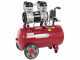 GeoTech S-AC 50-10-15C - elektrischer Kompressor -  Leise 50 Lt oilless Motor 1.5 PS