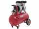 GeoTech S-AC 50-10-15C - elektrischer Kompressor -  Leise 50 Lt oilless Motor 1.5 PS