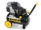 Stanley Sil Air 244/24 - Elektrischer Kompressor mit Wagen - Motor 1.5 PS, 24 Lt, oilless, leise
