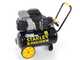 Stanley Sil Air 244/24 - Elektrischer Kompressor mit Wagen - Motor 1.5 PS, 24 Lt, oilless, leise