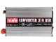 Telwin Converter 310 - Stromkonverter Inverter USB von 12V DC bis zu 230V AC - 2 USB-Anschl&uuml;sse