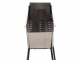 Cruccolini Inox 75 cm - Lammspie&szlig;e-Kohlegrill - Kochfl&auml;che 70 x 10 cm