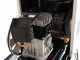 FIAC Silent AB90/515T - Elektro Kompressor auf Wagen - dreiphasig 400V - mit Riemen - 4 PS