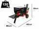 GeoTech LS12-50 HG PLUS - Liegender Benzin Holzspalter - 12 t