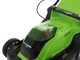 Akku-Rasenm&auml;her Greenworks G40LM41 40 V &ndash; 41 cm M&auml;hwerk &ndash; 4-Ah-Akku
