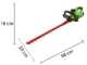 Akku-Heckenschere Greenworks G40HT 40V - Schwertl&auml;nge 61 cm - AKKU UND LADEGER&Auml;T NICHT IM LIEFERUMFANG ENTHALTEN