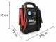 Intec Start Go Plus - Starter - tragbar mit Batterie - Anlassstrom 2200A