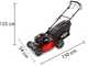 Rasenm&auml;her Ama TRX 461B - B&amp;S - Auffangen in Fangkorb, Mulching, Seiten- und Heckauswurf