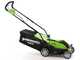 Greenworks G40LM35 - Akku Rasenm&auml;her 40V - SOLO - OHNE AKKU UND LADEGER&Auml;T
