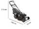 Rasenm&auml;her mit Radantrieb Blackstone SP530 H Deluxe - 4 in 1 - Honda Motor GCVX200