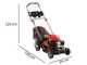 Benzinrasenm&auml;her GeoTech S46-175 BMSW mit GeoTech Motor 173 ccm