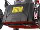 Benzinrasenm&auml;her GeoTech Pro S46-140BG mit Radantrieb - 2in1: Auffangen + Heckauswurf