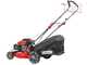 Benzinrasenm&auml;her GeoTech Pro S46-140BG mit Radantrieb - 2in1: Auffangen + Heckauswurf