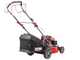 Benzinrasenm&auml;her GeoTech Pro S46-140BG mit Radantrieb - 2in1: Auffangen + Heckauswurf